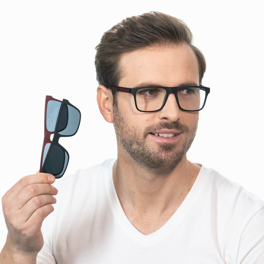 Rame ochelari de vedere barbati Emporio Armani CLIP-ON EA4115 50421W