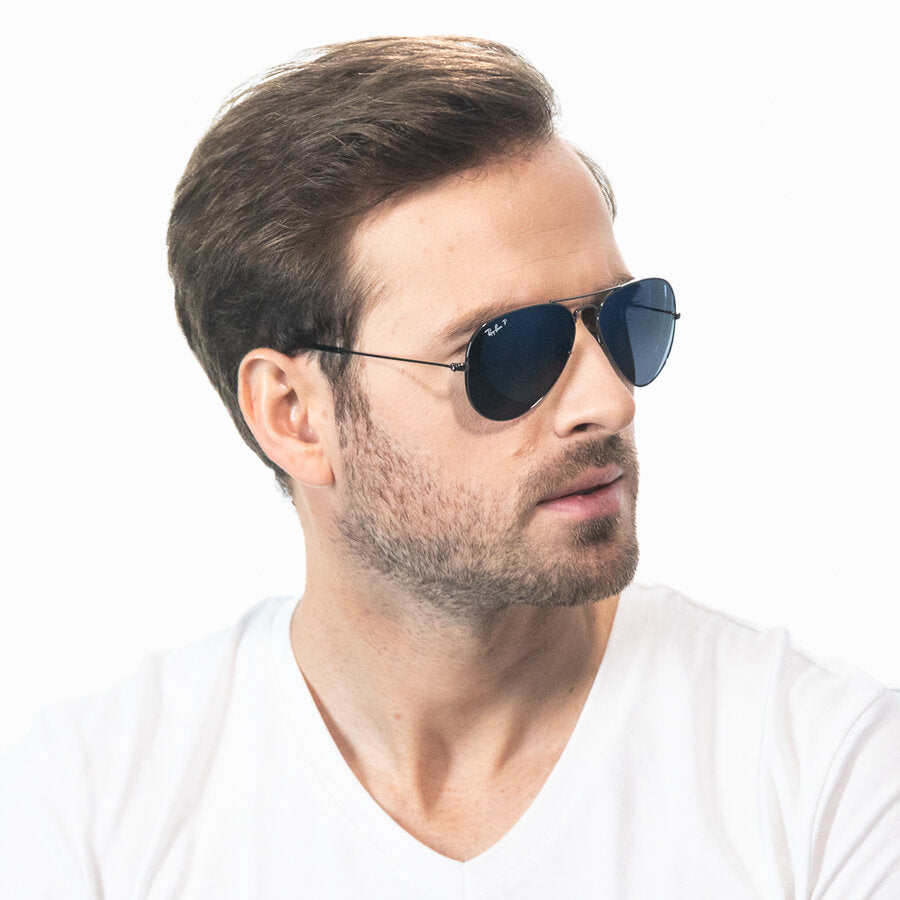 Ochelari de soare unisex Aviator Large Metal Ray-Ban RB3025 004/78