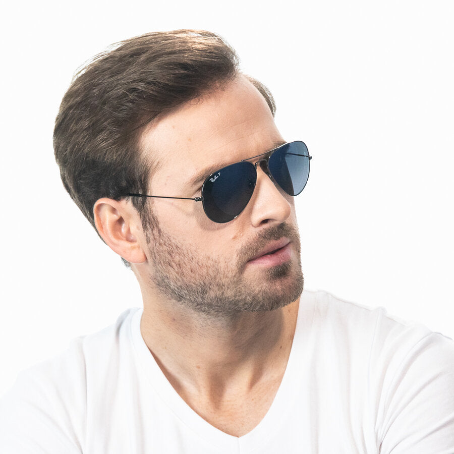 Ochelari de soare unisex Aviator Large Metal Ray-Ban RB3025 004/78