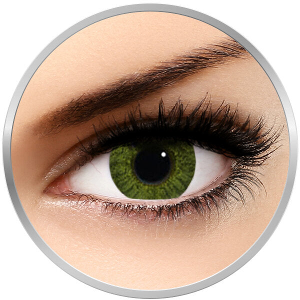 Freshlook Colorblends Gemstone Green - Цветные контактные линзы зеленого цвета в месяц - 30 носок (2 линзы/упаковка)