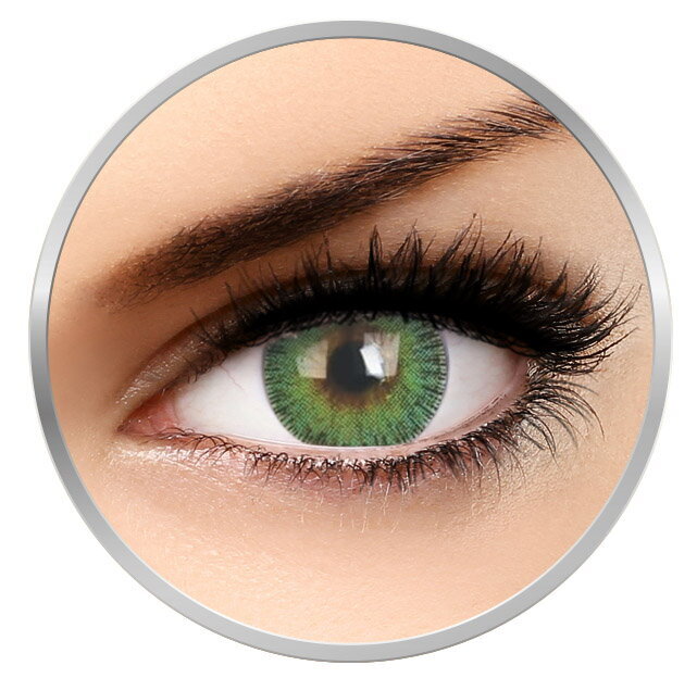 Blended Yellow/Green 90 de purtari 2 lentile/cutie