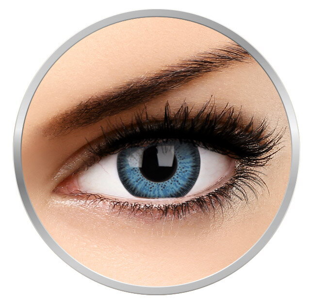 Silver Bright Blue 90 de purtari 2 lentile/cutie