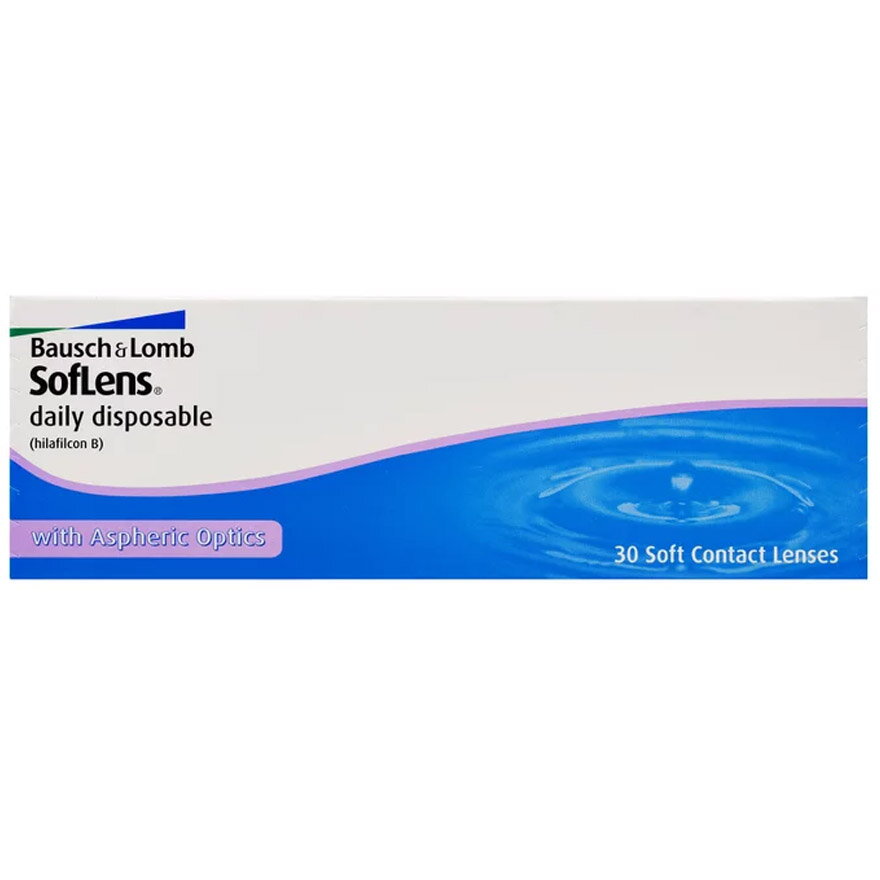 Bausch & Lomb Soflens Daily Disposable unica folosinta - 30 lentile/ cutie