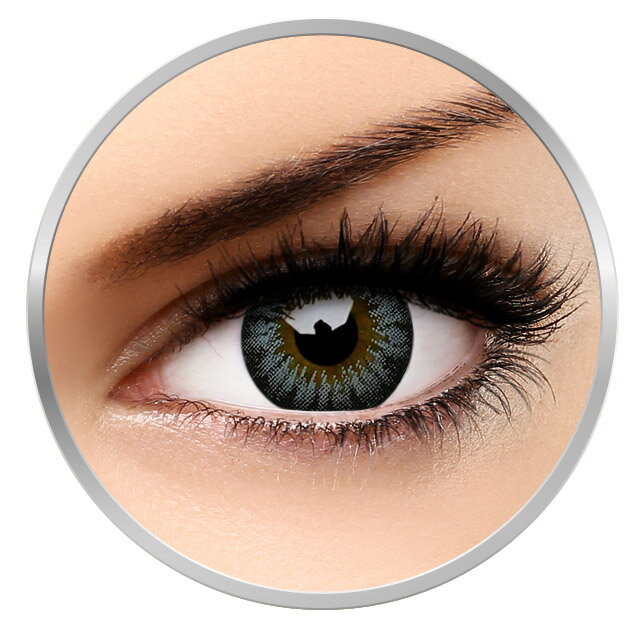 Big Eyes Evening Grey 90 de purtari 2 lentile/cutie