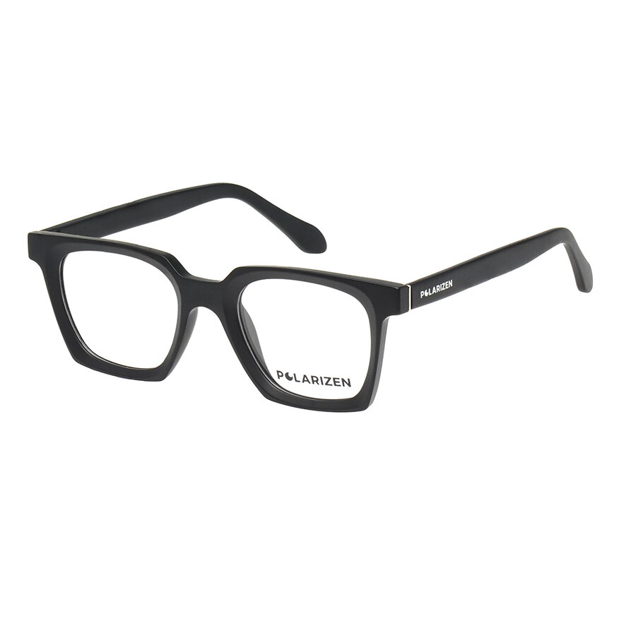 Rame ochelari de vedere unisex Polarizen Clip-on YDTR1936 C5