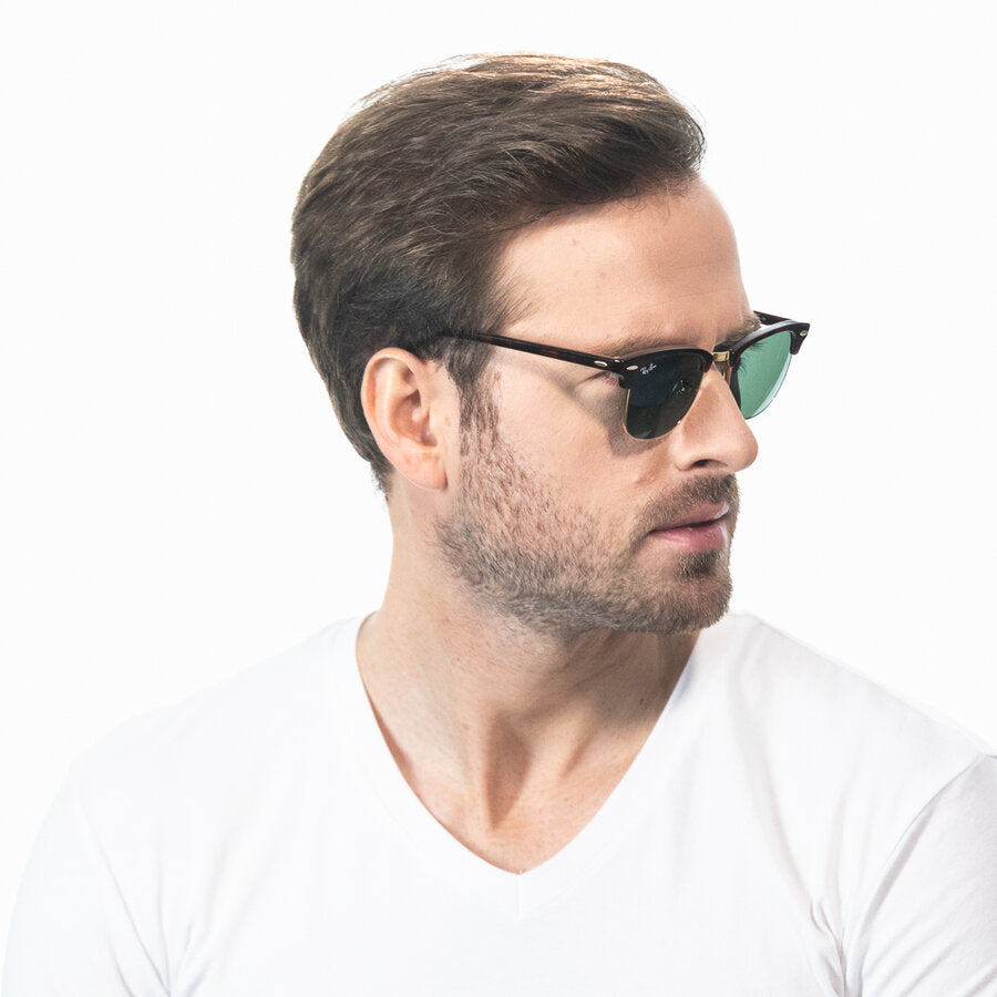 Ochelari de soare unisex Clubmaster Ray-Ban RB3016 W0366