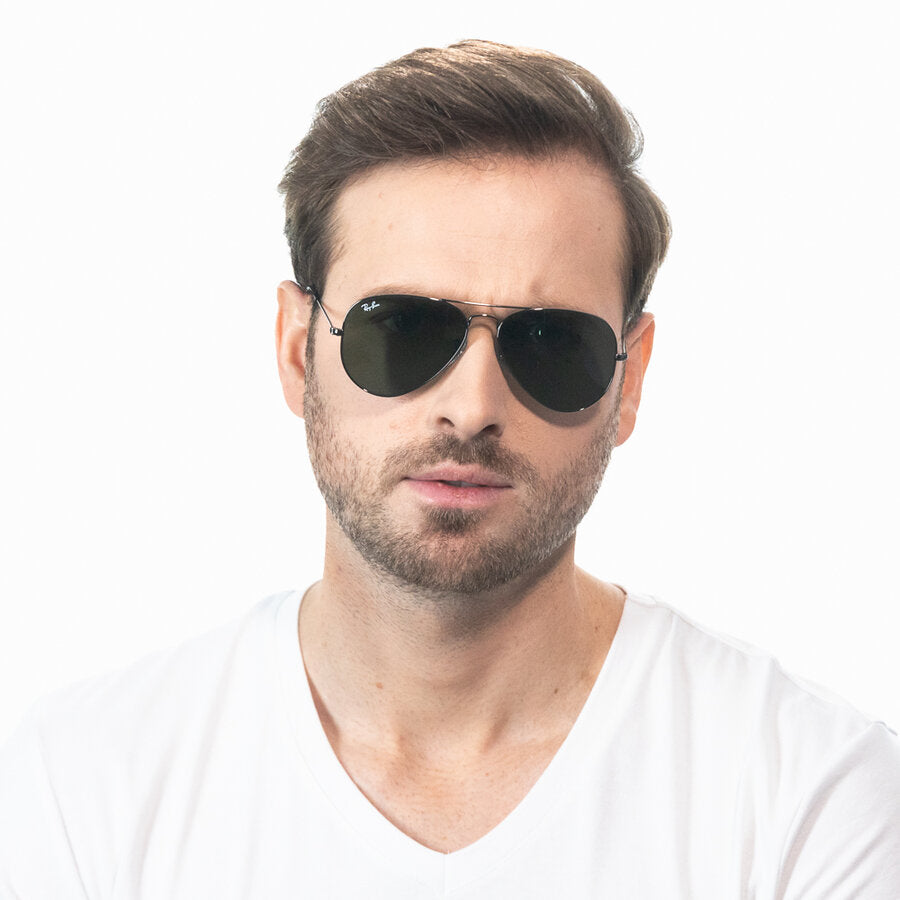 Ochelari de soare unisex Aviator Large Metal Ray-Ban RB3025 W0879