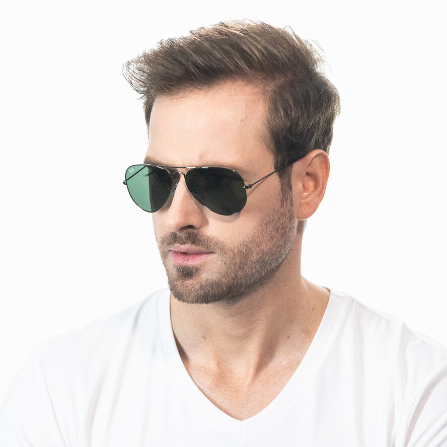 Ochelari de soare unisex Aviator Large Metal Ray-Ban RB3025 W0879