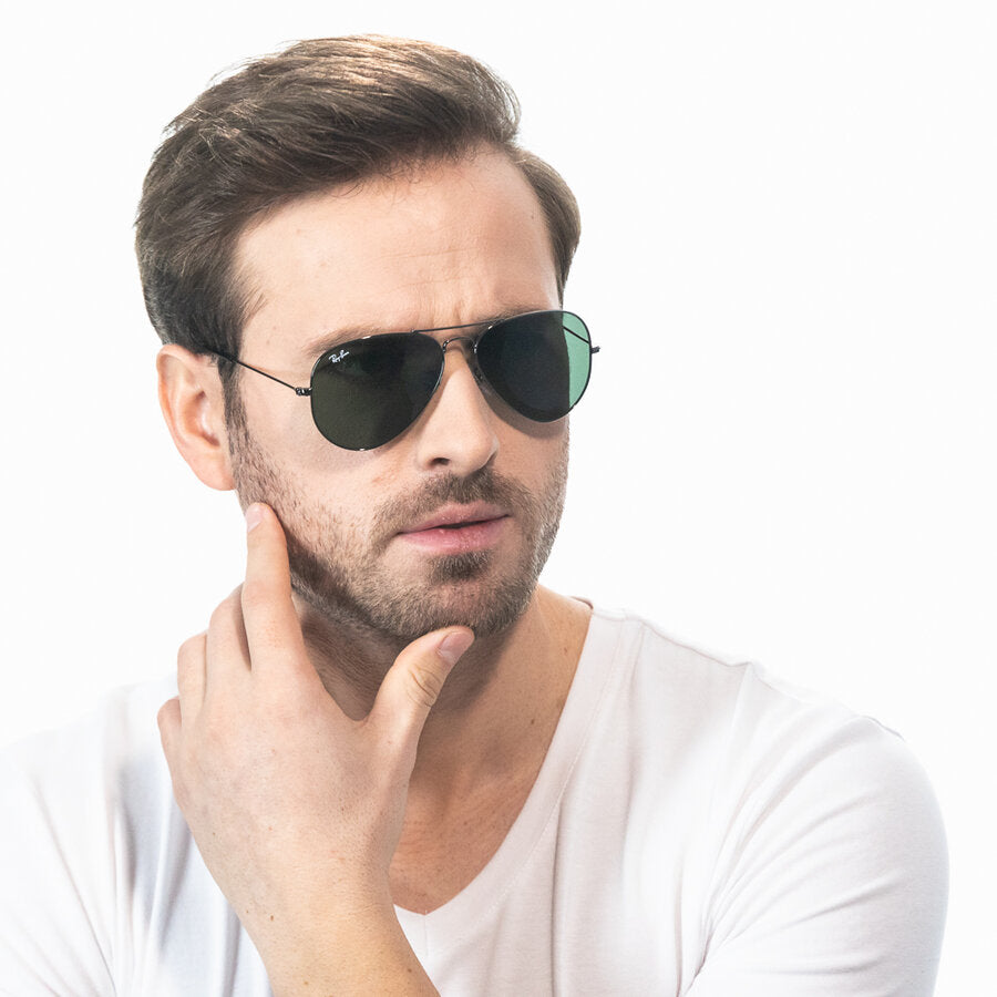 Ochelari de soare unisex Aviator Large Metal Ray-Ban RB3025 W0879