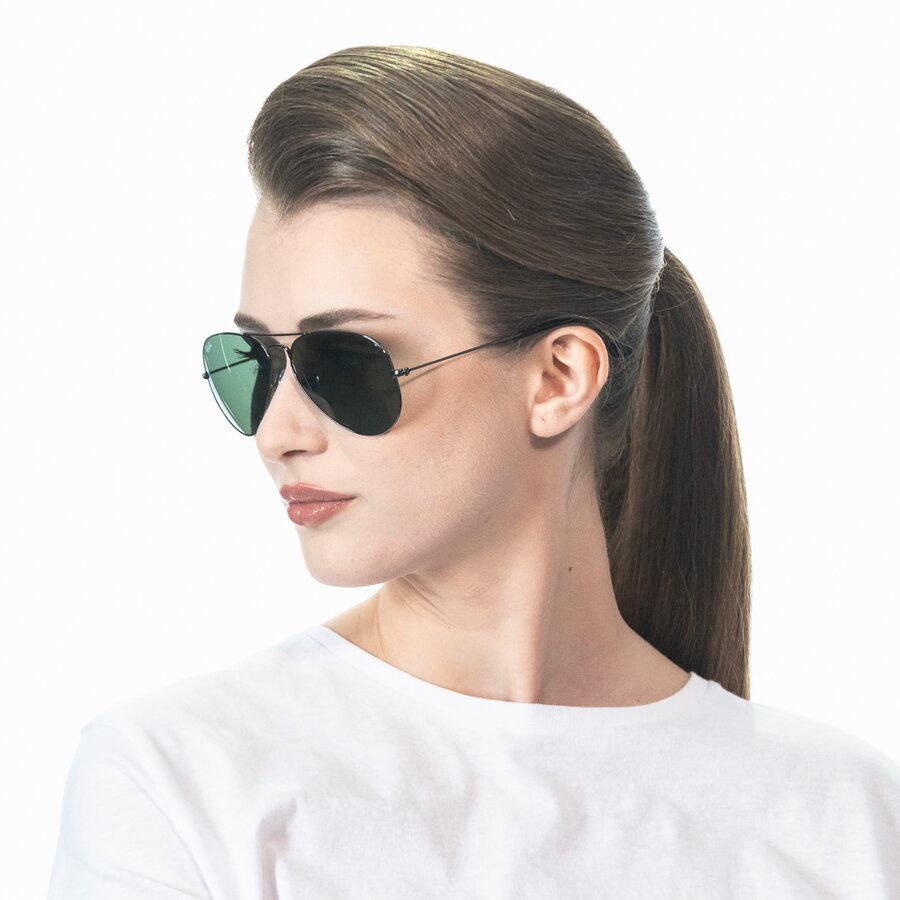 Ochelari de soare unisex Aviator Large Metal Ray-Ban RB3025 W0879