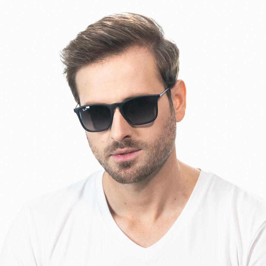 Ochelari de soare unisex Chris Ray-Ban RB4187 622/8G