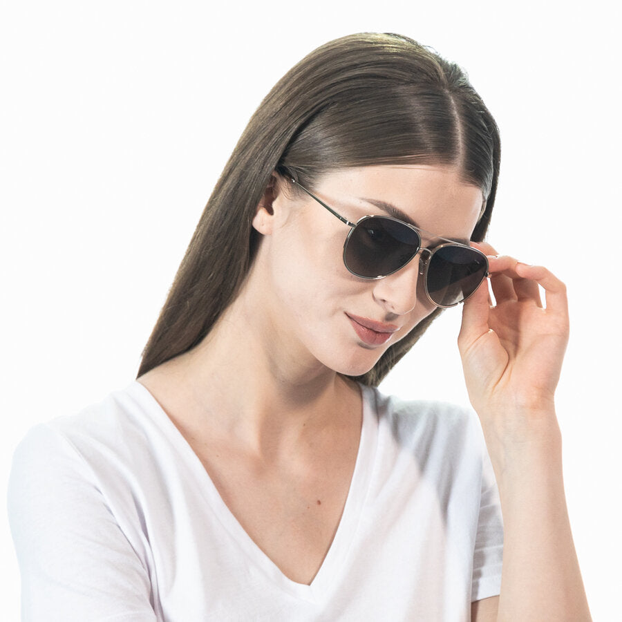 Fossil Женские солнцезащитные очки Fossil FOS 2096/G/S 3YG Размер: 57-140-14