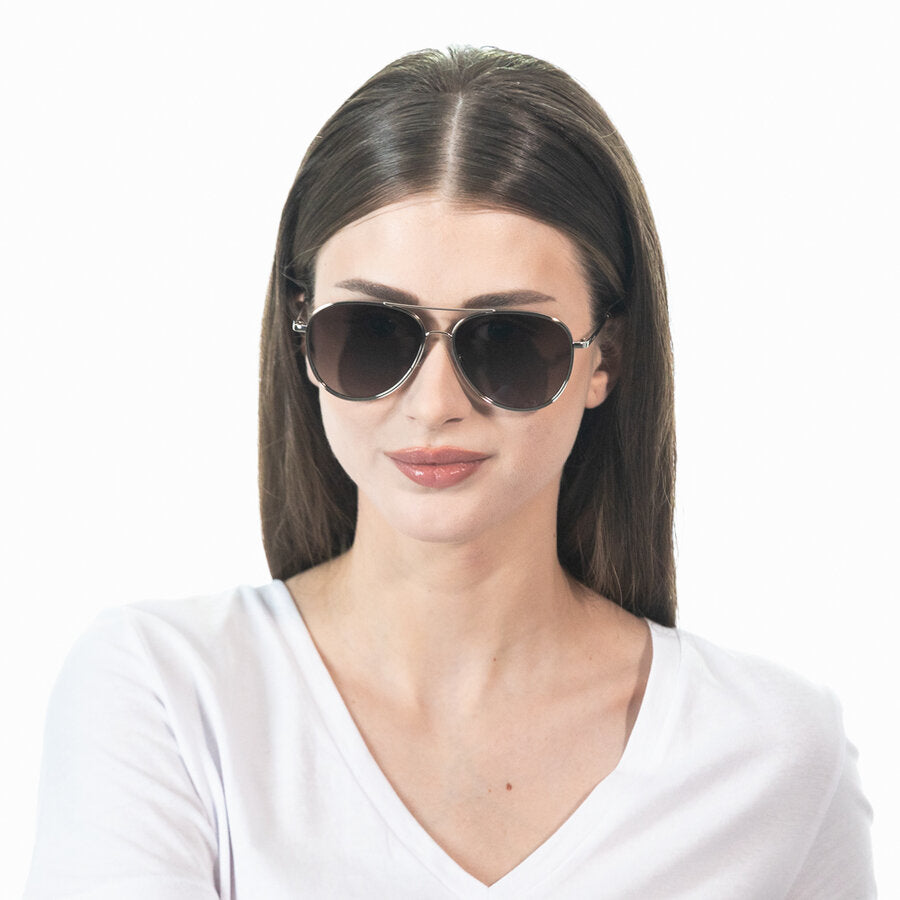 Fossil Женские солнцезащитные очки Fossil FOS 2096/G/S 3YG Размер: 57-140-14