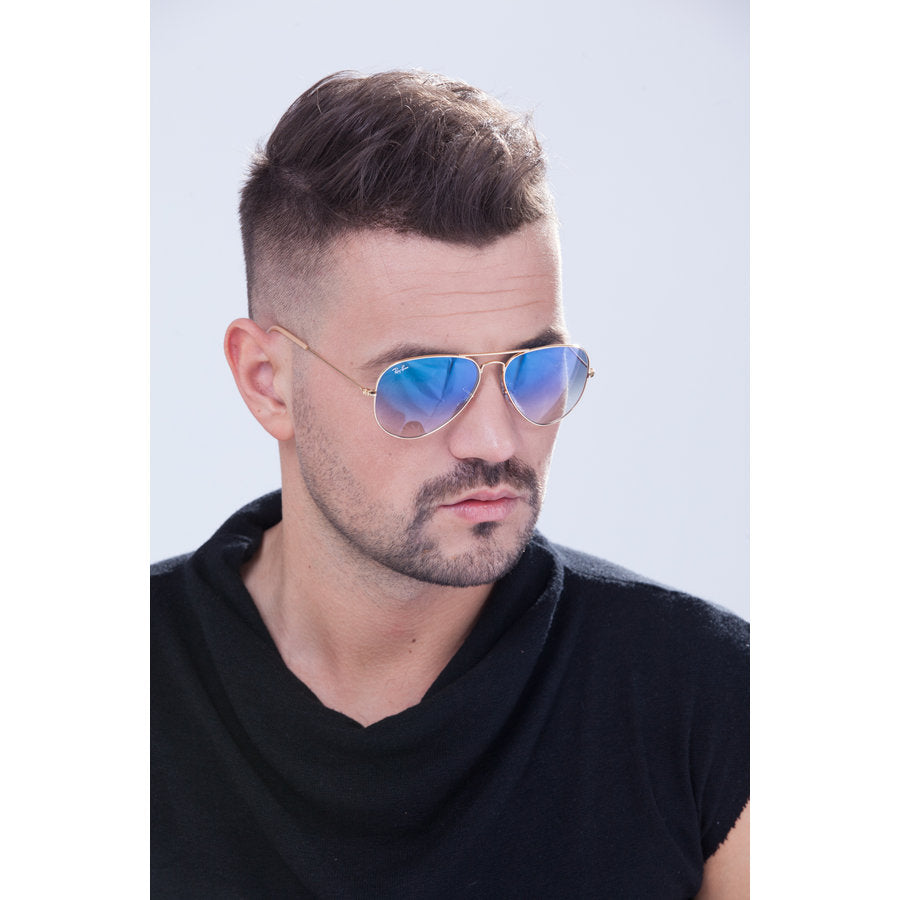 Ochelari de soare unisex Aviator Large Metal Ray-Ban RB3025 001/3F