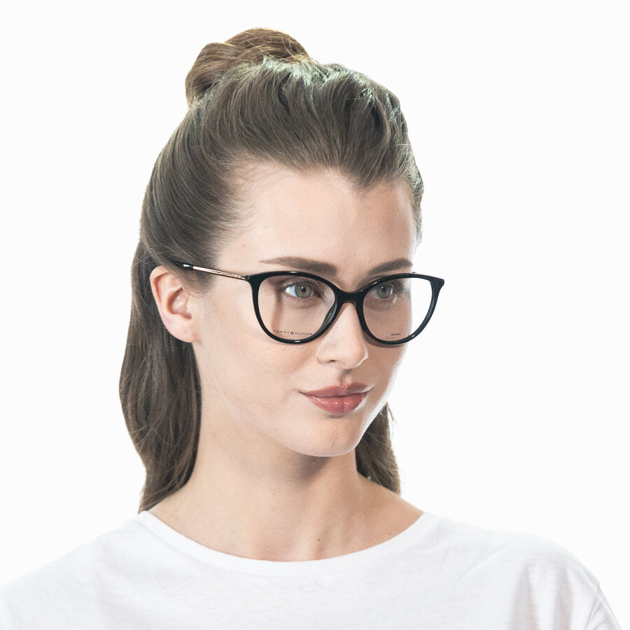 Женские оправы для очков Tommy Hilfiger TH 1590 807 BLACK