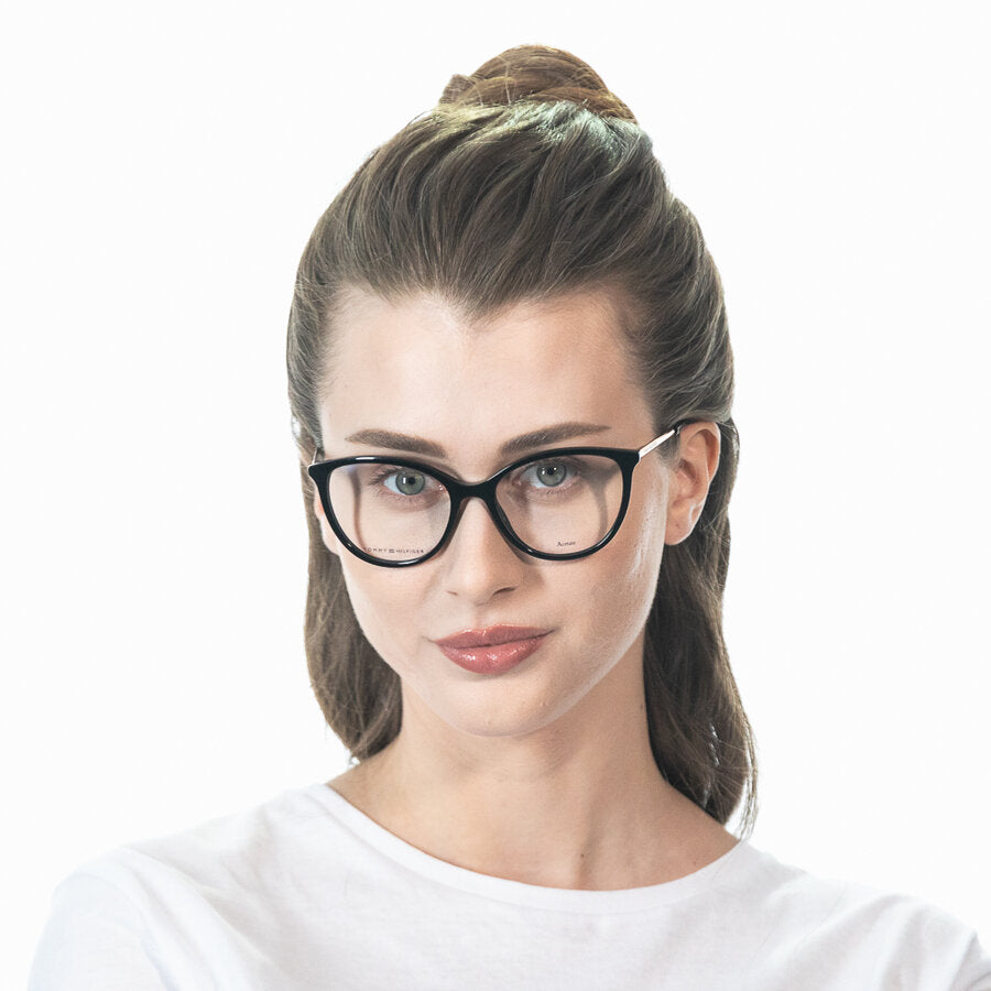 Женские оправы для очков Tommy Hilfiger TH 1590 807 BLACK