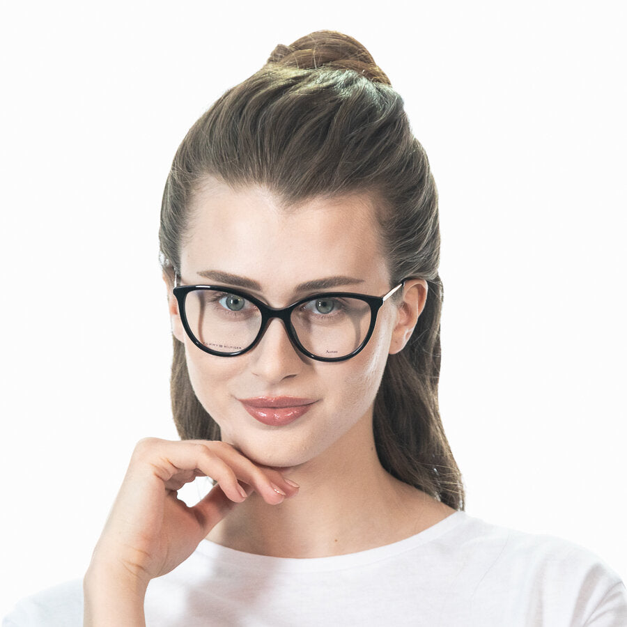 Женские оправы для очков Tommy Hilfiger TH 1590 807 BLACK
