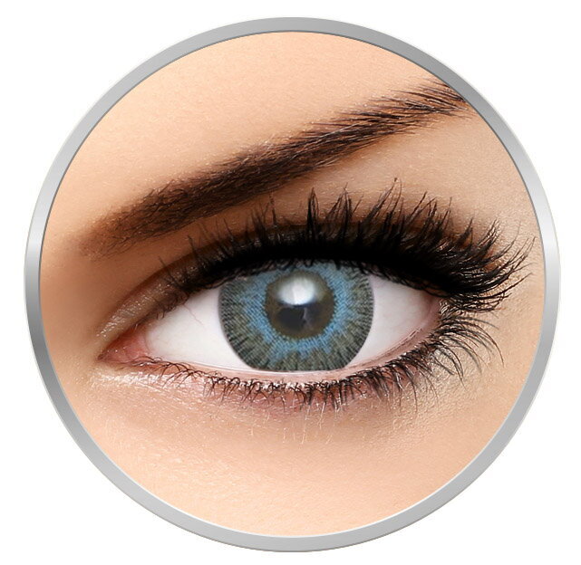 Blended Grey/Blue 90 de purtari 2 lentile/cutie