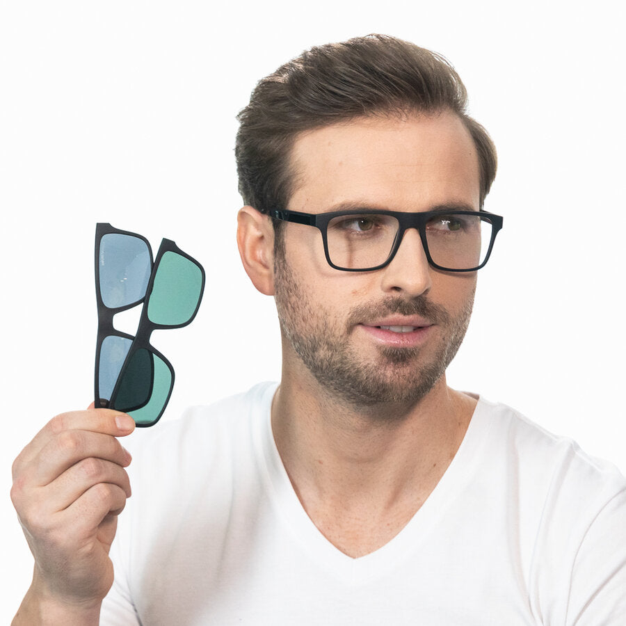 Мужские оправы для очков Emporio Armani CLIP-ON EA4115 58011W