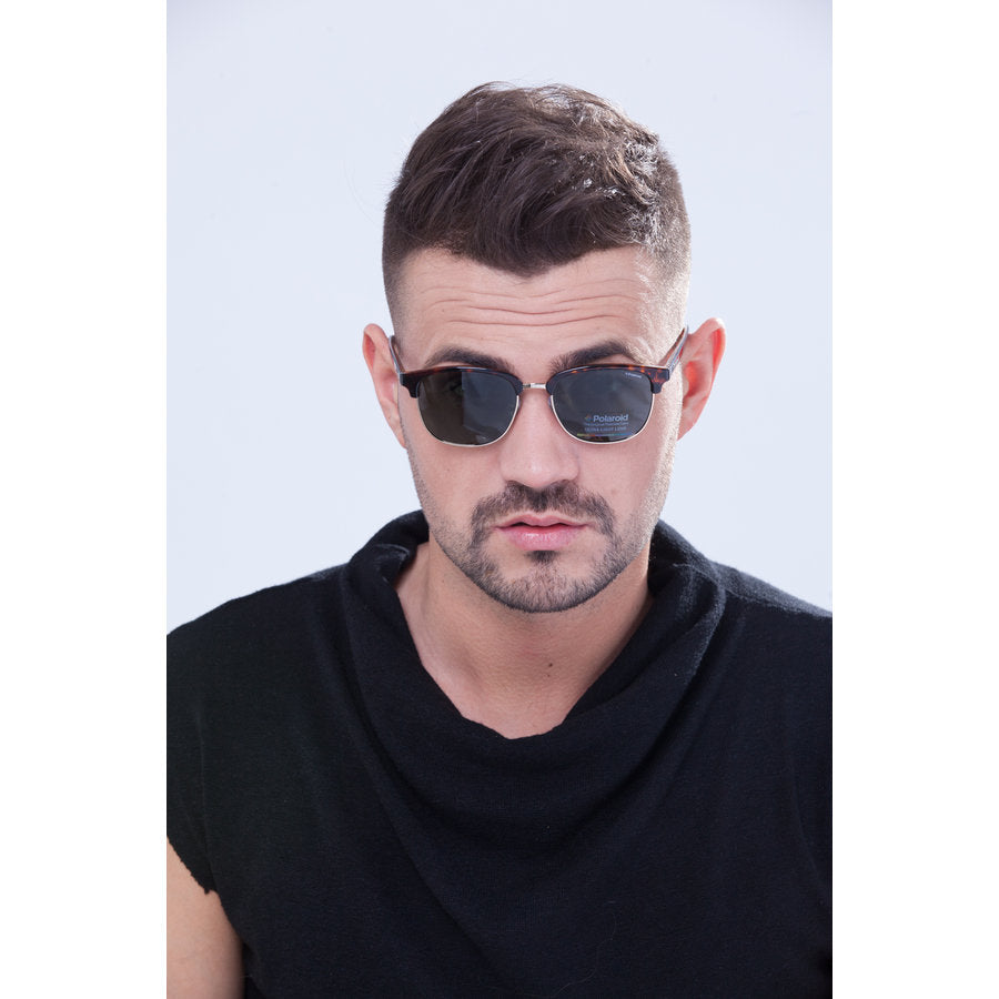 Ochelari de soare unisex Polaroid17 1012/S PR6 H8 HAVANA