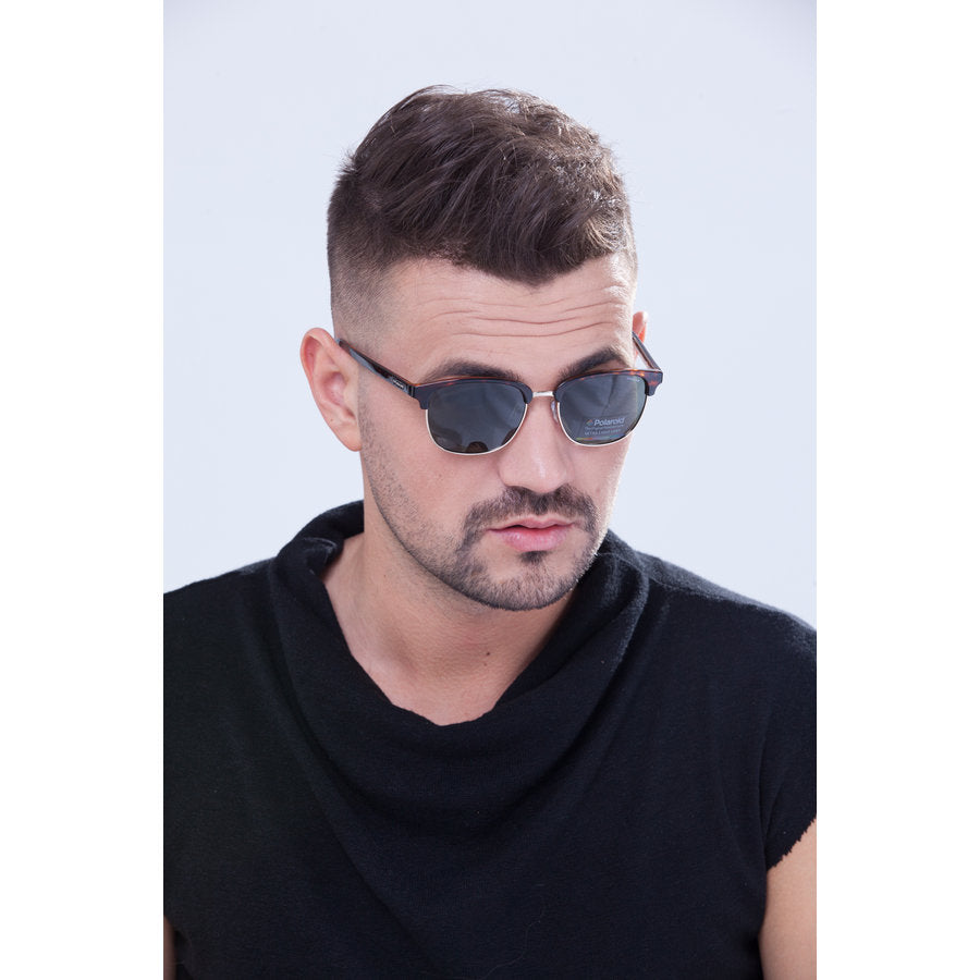 Ochelari de soare unisex Polaroid17 1012/S PR6 H8 HAVANA