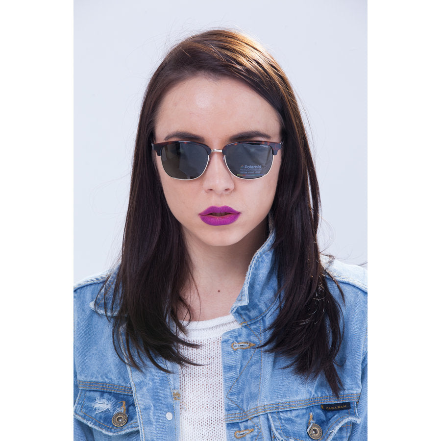 Ochelari de soare unisex Polaroid17 1012/S PR6 H8 HAVANA