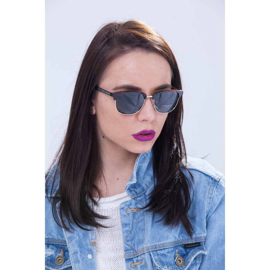 Ochelari de soare unisex Polaroid17 1012/S PR6 H8 HAVANA
