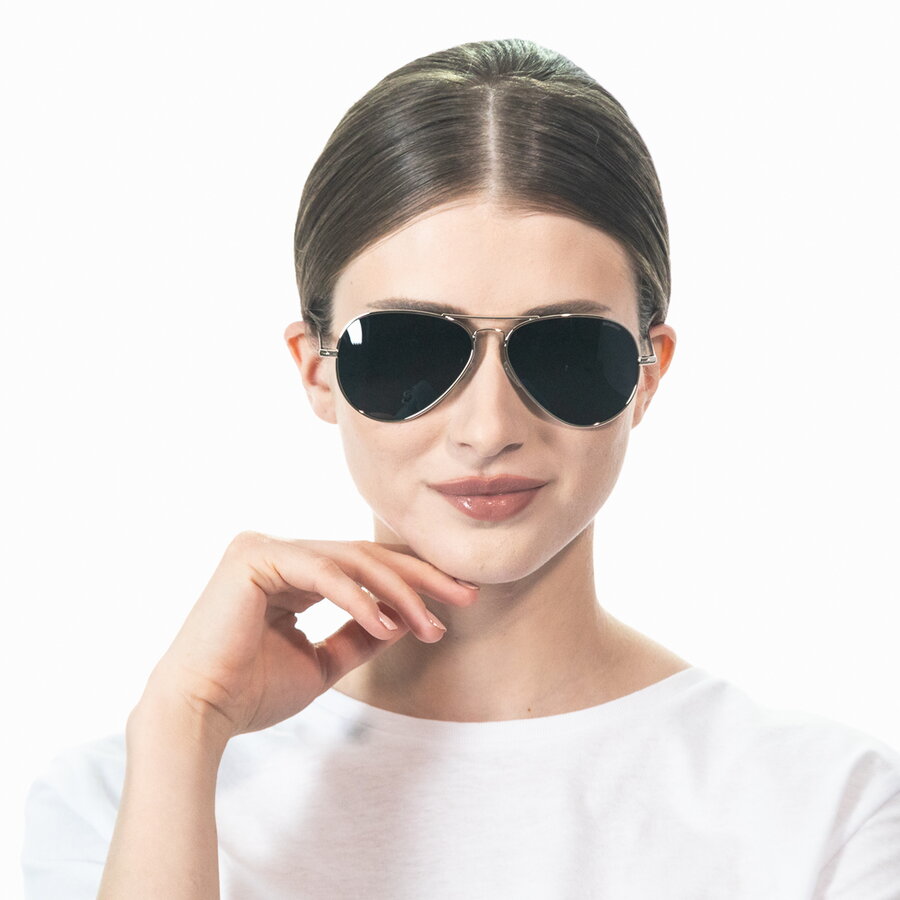 Ochelari de soare unisex Polaroid PLD 1017/S 3YG H8
