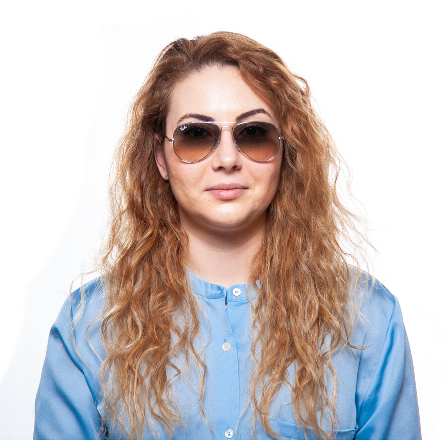 Ochelari de soare unisex Aviator Large Metal Ray-Ban RB3025 003/32