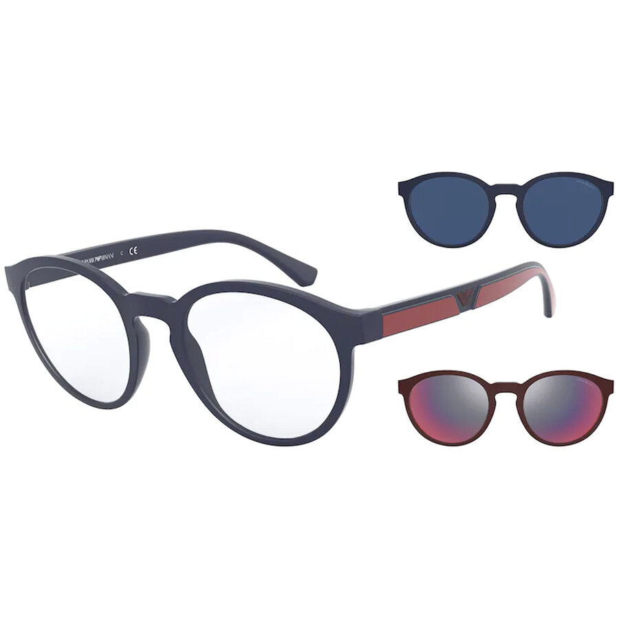 Оправа для очков мужская Emporio Armani CLIP-ON EA4152 56691W