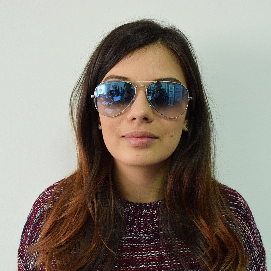 Ochelari de soare unisex Aviator Large Metal Ray-Ban RB3025 001/3F