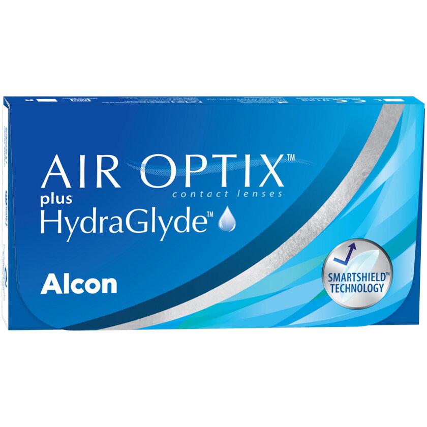 Air Optix plus HydraGlyde 3 линзы / упаковкa