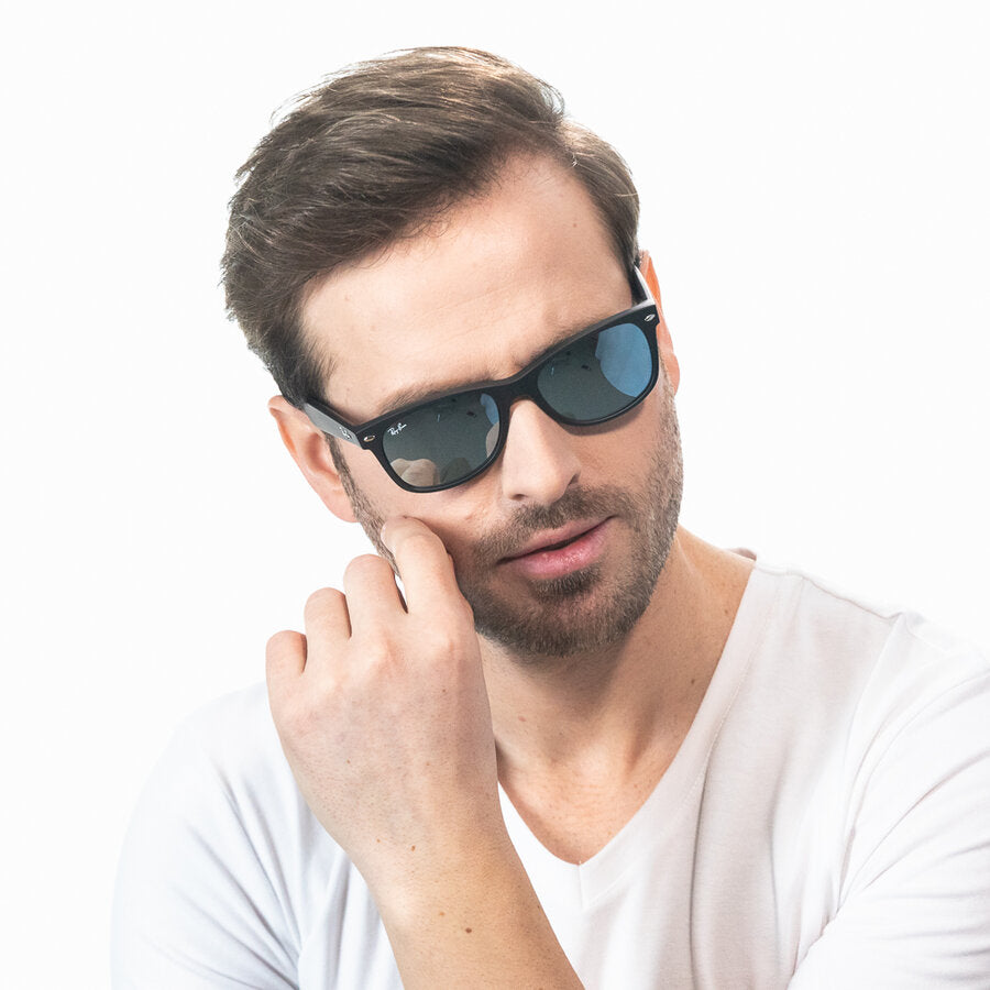 Ochelari de soare unisex New Wayfarer Ray-Ban RB2132 622/30