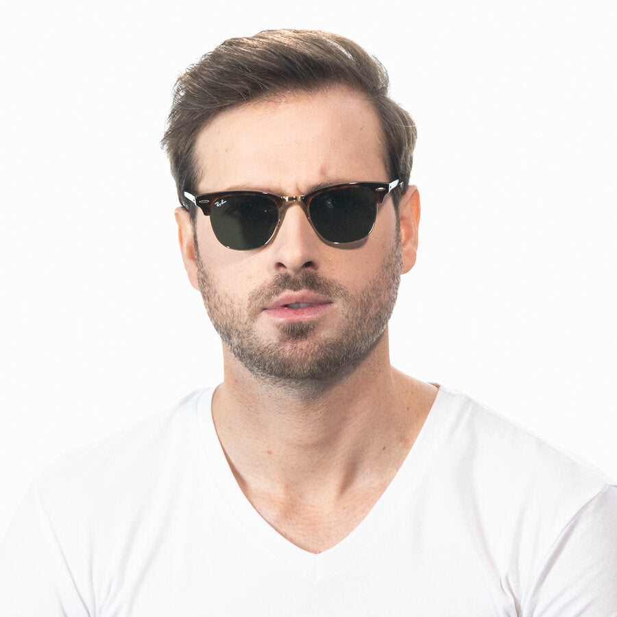 Ochelari de soare unisex Clubmaster Ray-Ban RB3016 W0366