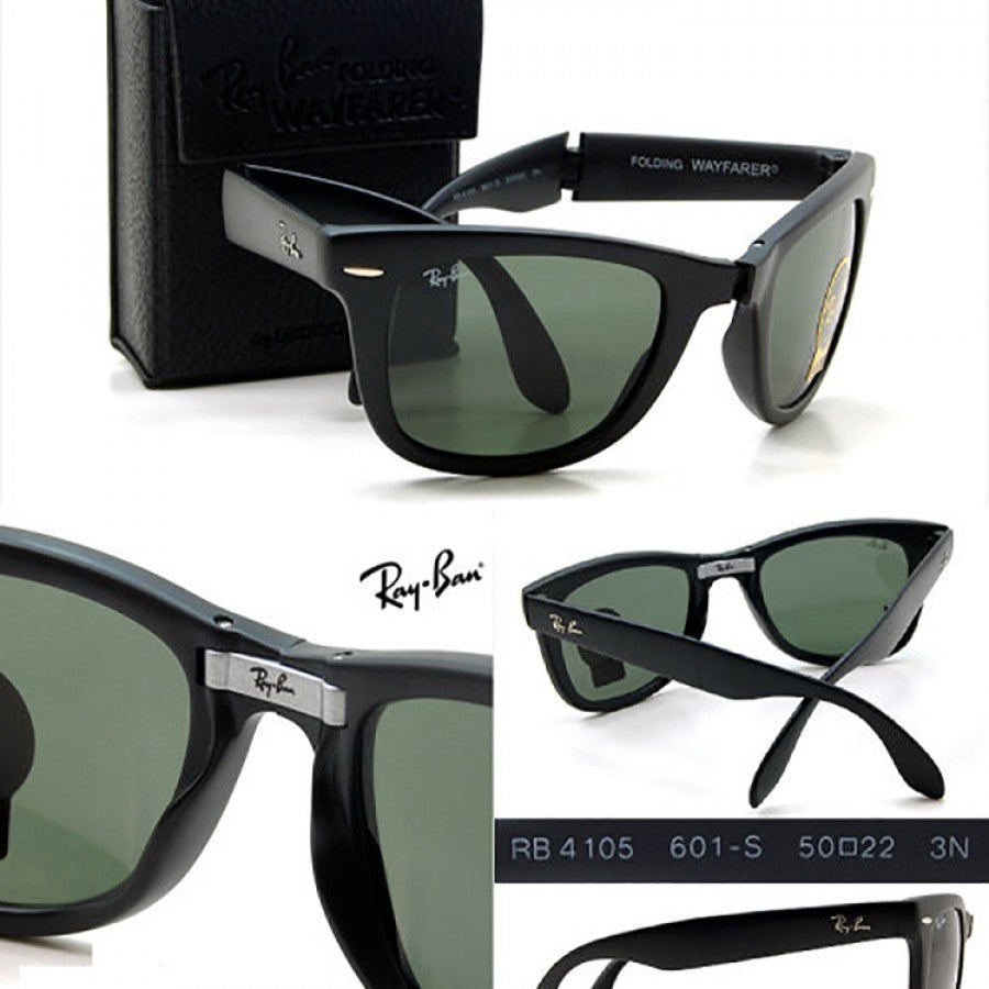 Ochelari de soare unisex Wayfarer Folding Ray-Ban RB4105 601S