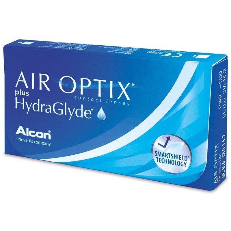 Air Optix plus HydraGlyde 3 линзы / упаковкa