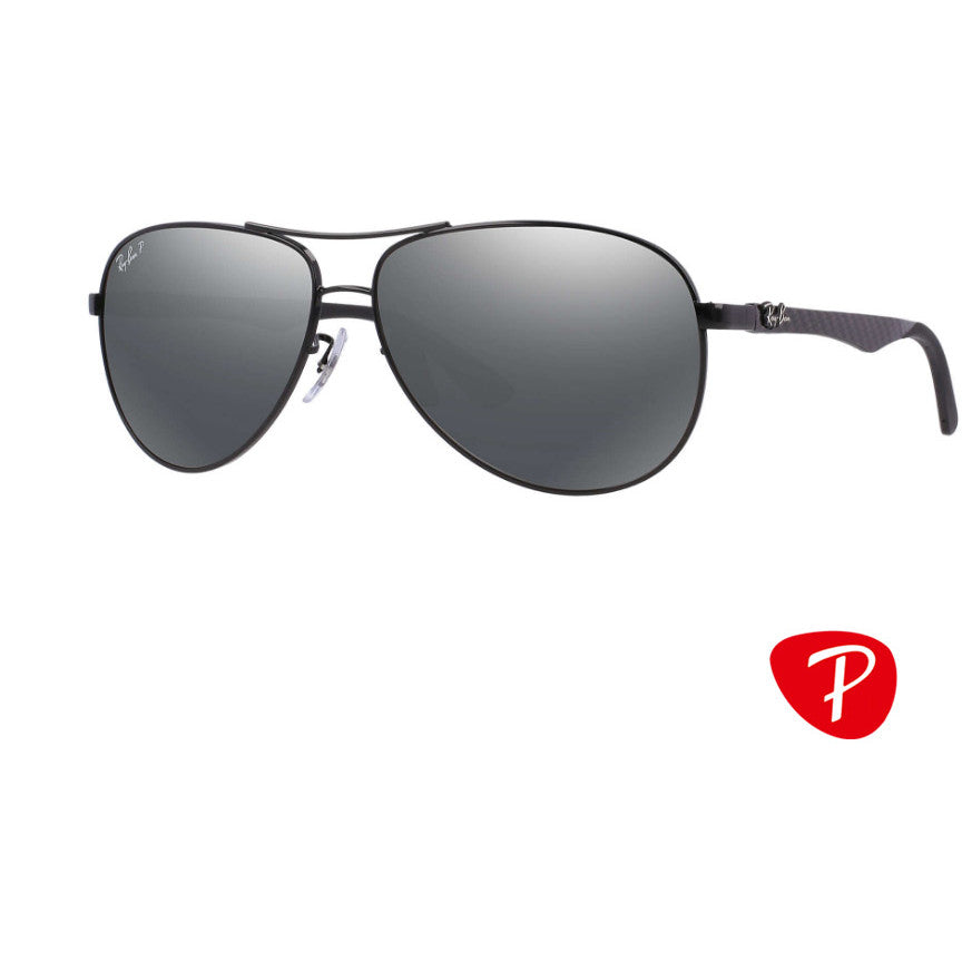 Ochelari de soare unisex Carbon Fibre Ray-Ban RB8313 002/K7