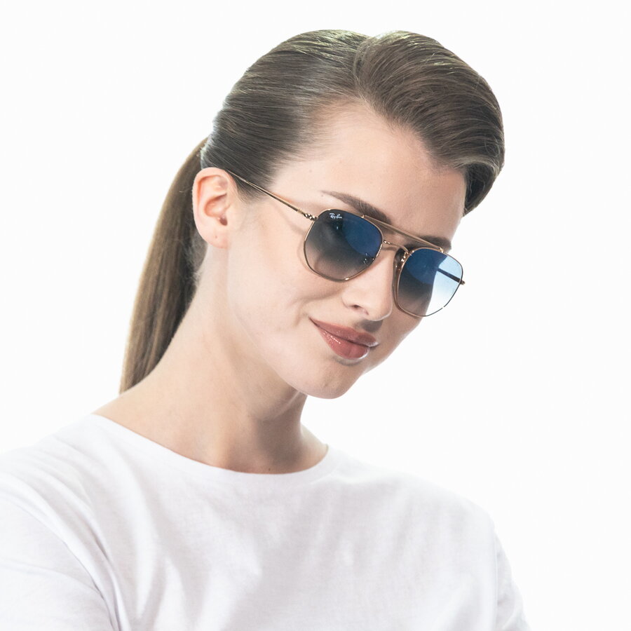 Ochelari de soare unisex Aviator Large Metal Ray-Ban RB3025 001/3F