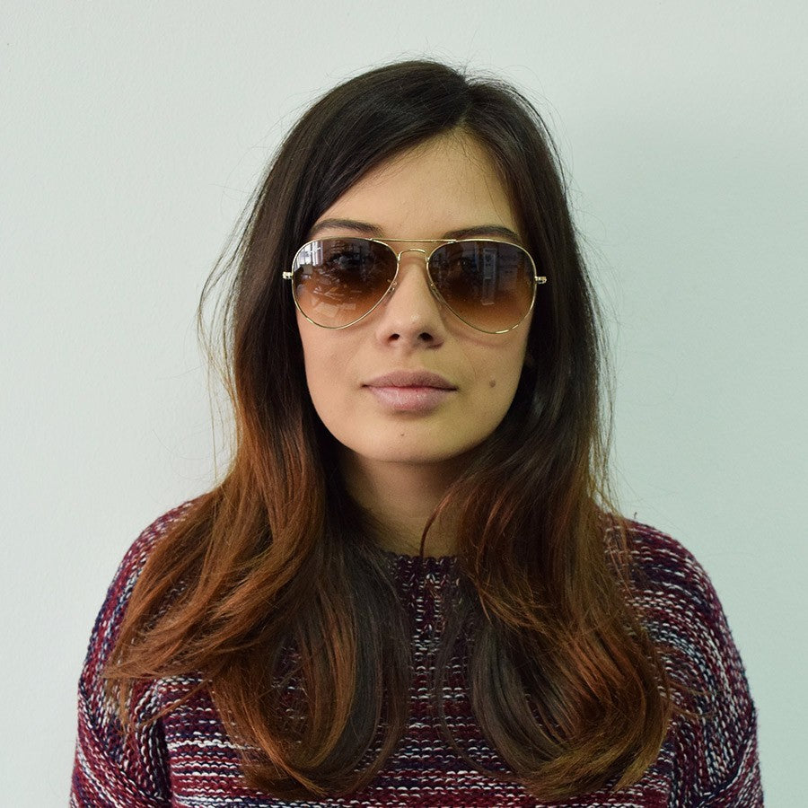 Ochelari de soare unisex Aviator Large Metal Ray-Ban RB3025 001/51