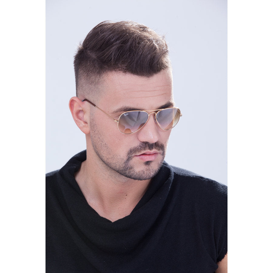 Ochelari de soare unisex Aviator Large Metal Ray-Ban RB3025 001/51