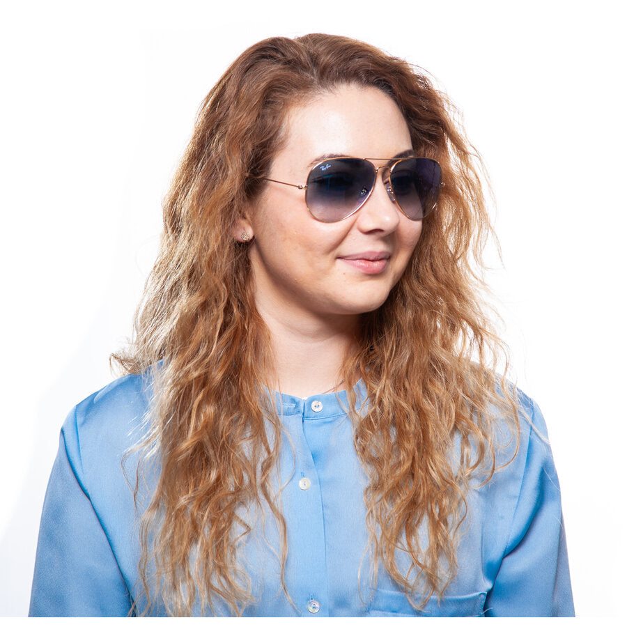 Ochelari de soare unisex Aviator Large Metal Ray-Ban RB3025 001/3F