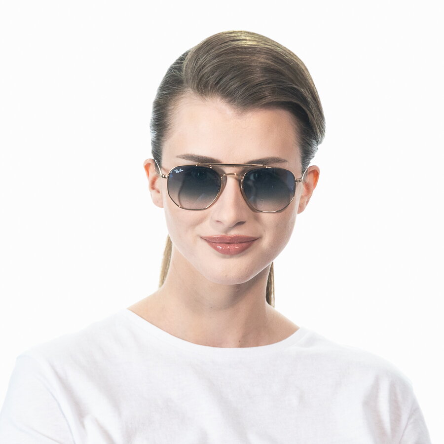 Ochelari de soare unisex Aviator Large Metal Ray-Ban RB3025 001/3F