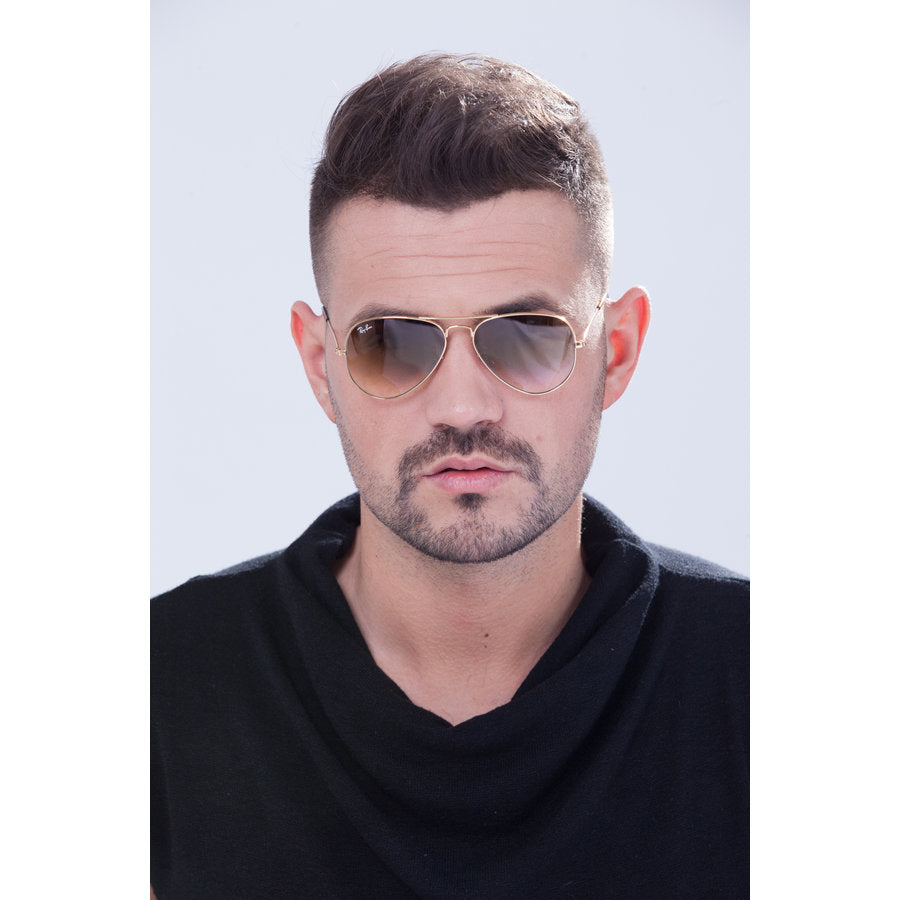 Ochelari de soare unisex Aviator Large Metal Ray-Ban RB3025 001/51